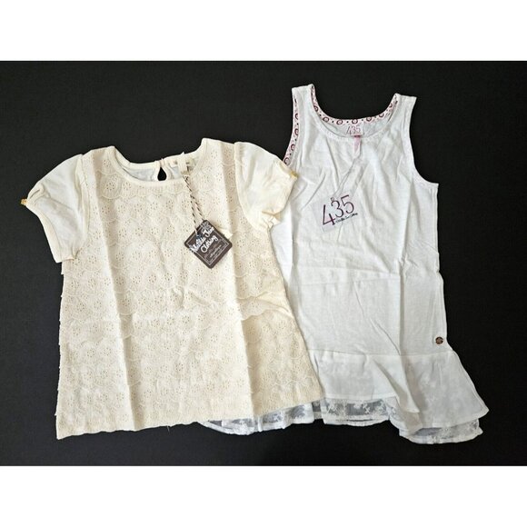 Matilda Jane 8 NWT Whipped Cream Thatched Roof Top Extender Tank Lot - Picture 1 of 4
